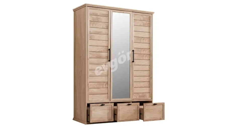 Pallema 3 Kapılı Dolap - 2