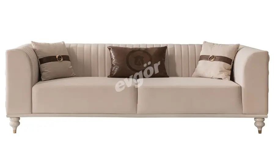 Frezya Modern Üçlü Koltuk - 1