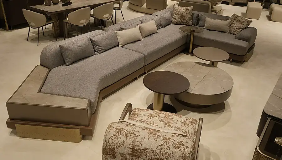 طقم كنب زاوية Pandera الحديث - 3