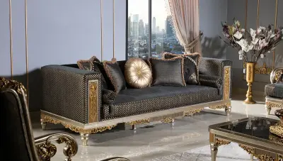 Paris Luxury Sofa Set - 2