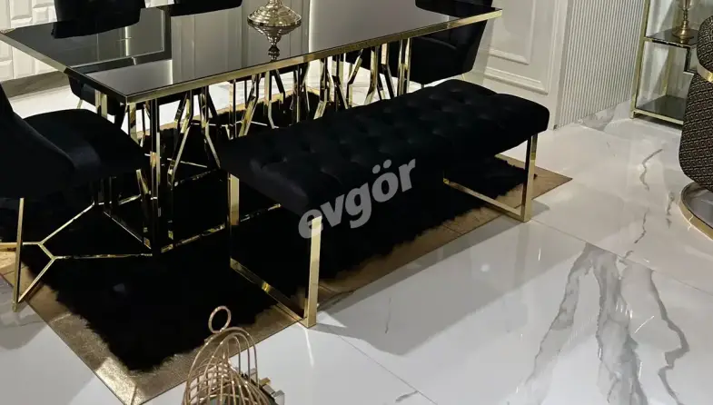 Piramit Metal Bench - 1