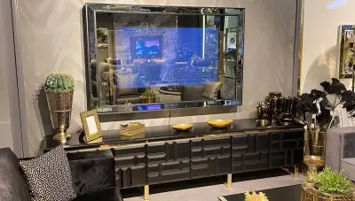 Pyramid Metal Sofa Set - 5