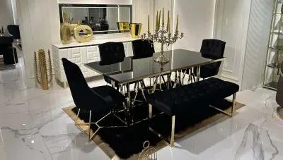 Pyramid Metal Dining Room - 1