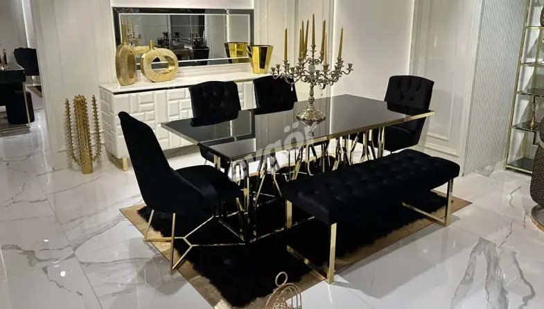 Pyramid Metal Dining Room - 1