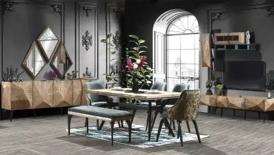 Pirate Modern Dining Room - 1