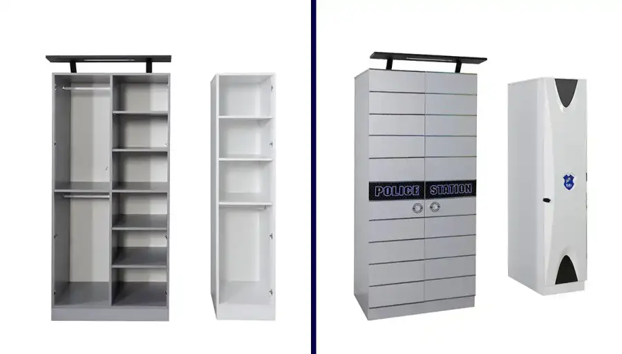 Polis İki Kapılı Dolap - 1