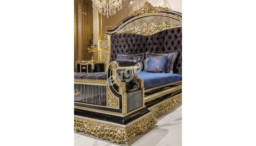 Prenses Mavi Klasik Yatak Odası - 3