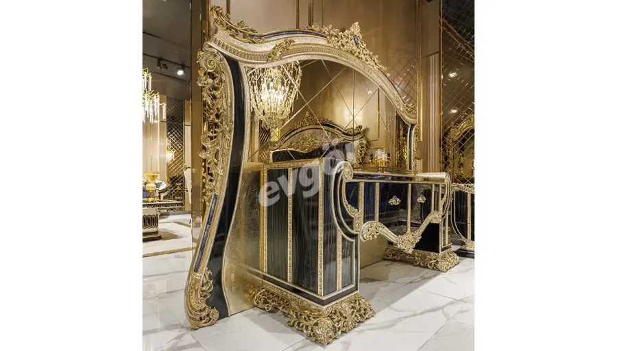 Prenses Mavi Klasik Yatak Odası - 5