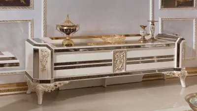 Rabesa Cream Sofa Set - 6