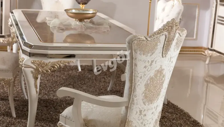 Rabesa Cream Dining Room - 3