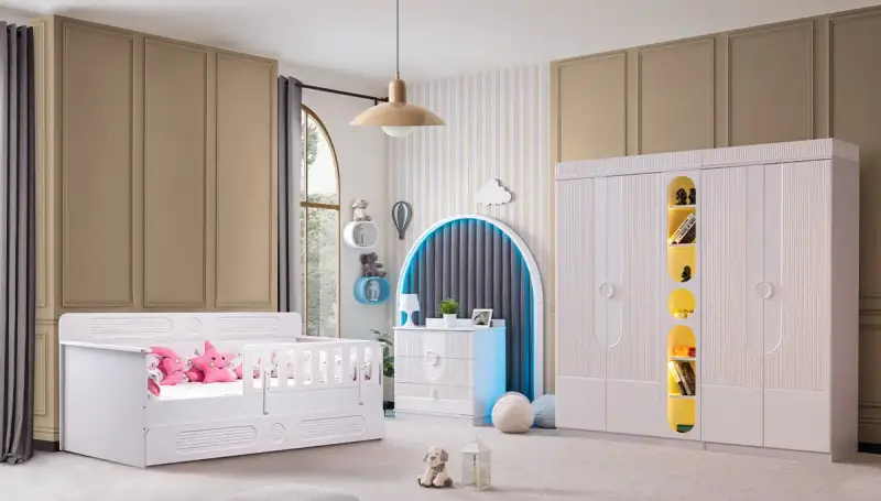 غرفة أطفال بيضاءRavi - 1