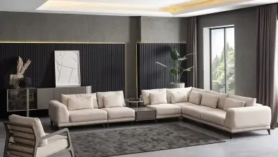 طقم كنب زاوية Rebeca الحديث - 3