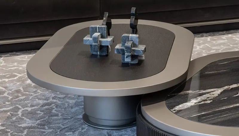 Resta Lüks Kaplama Orta Sehpa