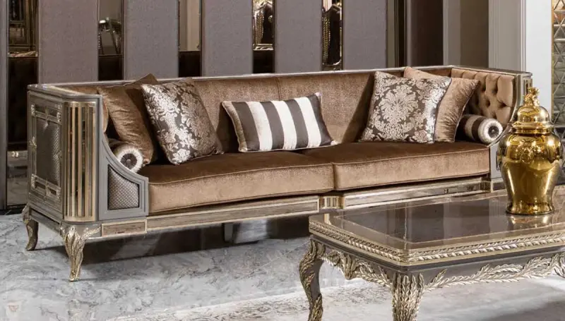 Rodesa Luxury Sofa Set - 3