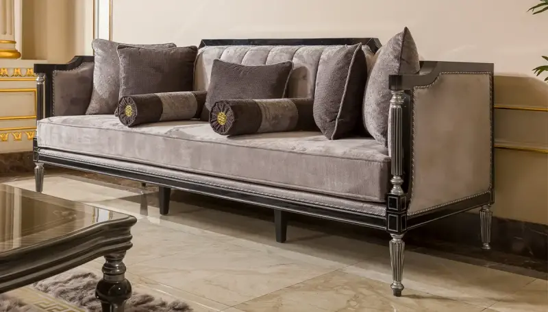 Ronda Lüks Yarmalı Üçlü Koltuk