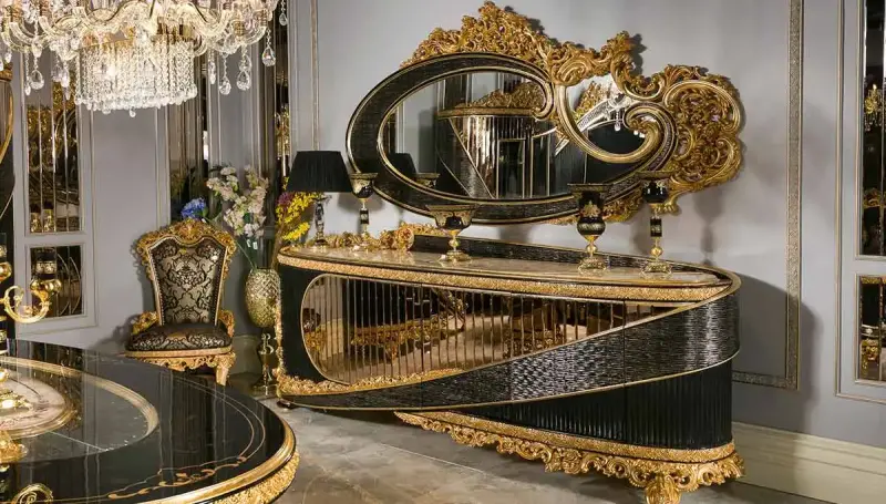 Royal Siyah Klasik Konsol - 1