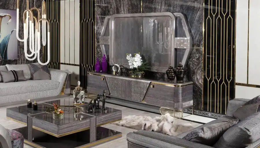 Sabrina Art Deco Dining Room - 8