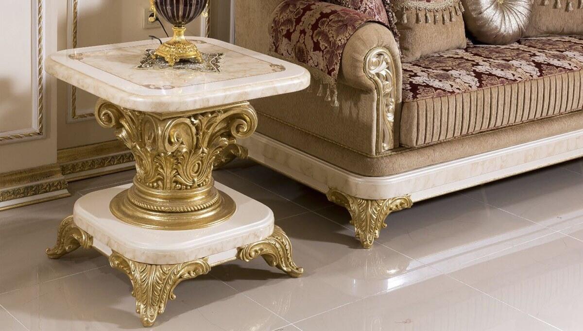 Safir Cream Sofa Set - 4