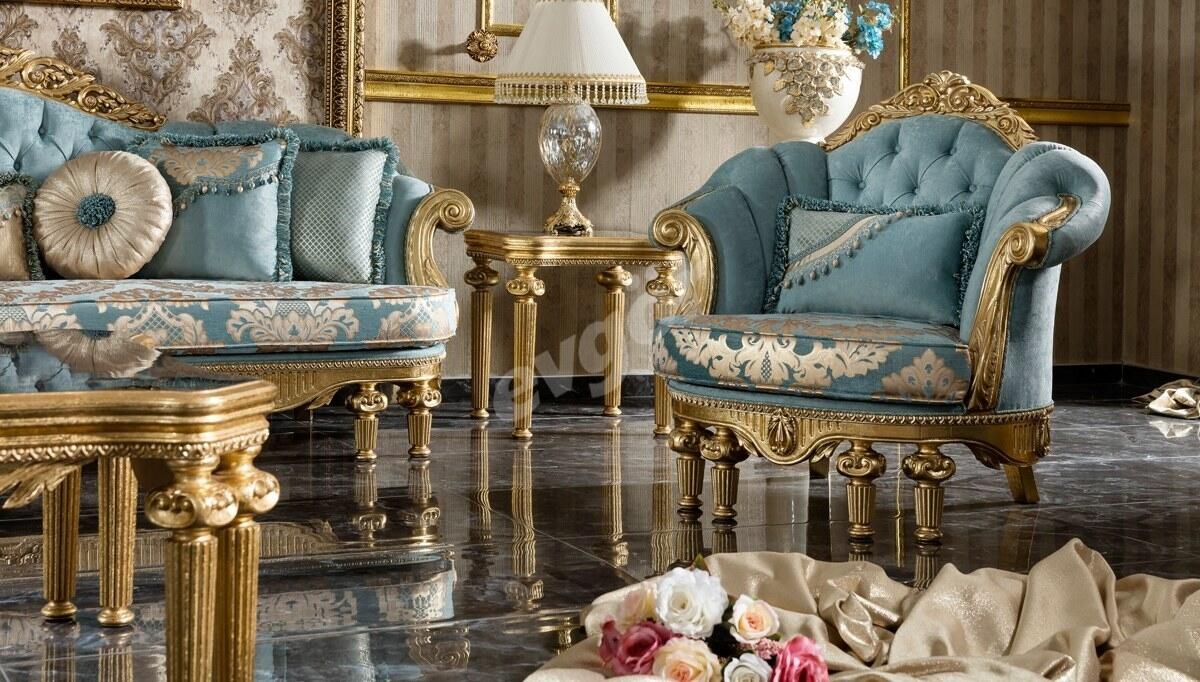 Şah Classic Sofa Set - 3