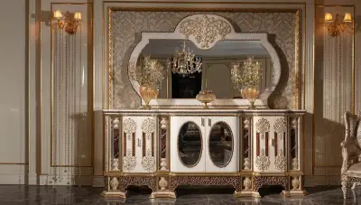 Şahmaran Krem Klasik Konsol - 1