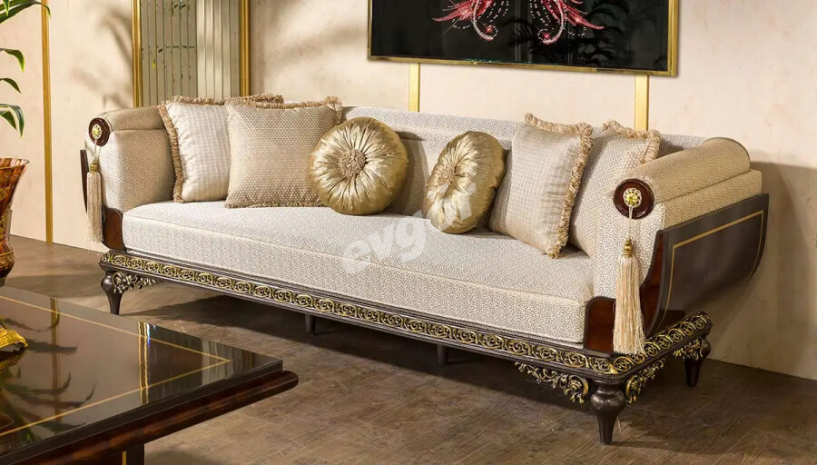 Sedef Lüks Üçlü Koltuk