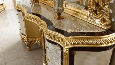 Şehrazat Lake Carved Classic Bedroom - 5