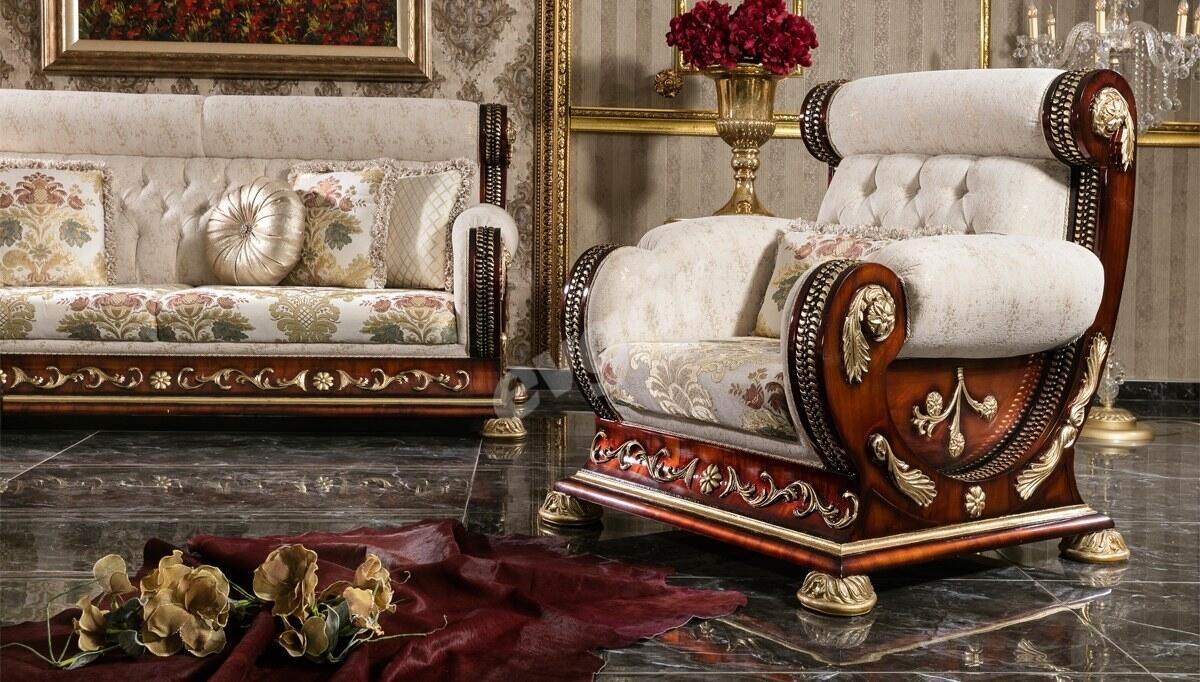 Soçi Classic Sofa Set - 3
