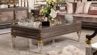 Soprena Art Deco Sofa Set - 4