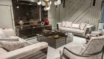 Stella Luxury Sofa Set - 4