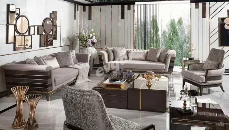 Stella Luxury Sofa Set - 1