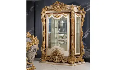 Sultan Krem Klasik Yemek Odası - 6