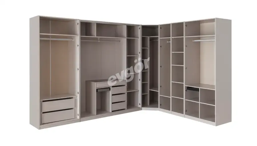 Sulto Modern Köşe Dolap - 2