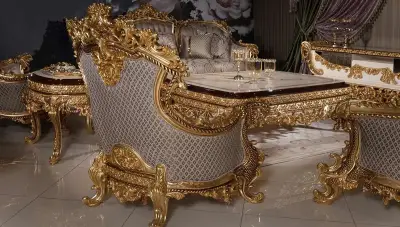 Taç Mahal Klasik Koltuk Takımı - 5