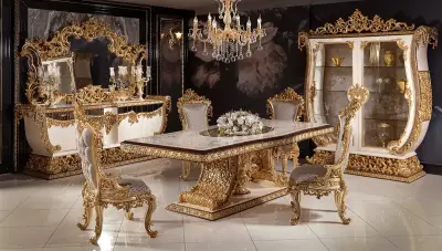 Taç Mahal Klasik Yemek Odası - 1