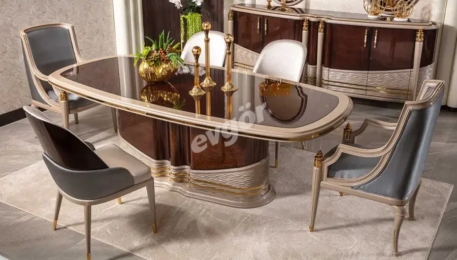 Valeria Ceviz Yemek Odası - 2