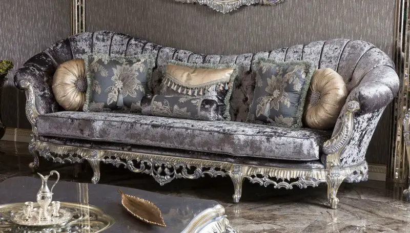 Ürgüp Classic Sofa Set - 3