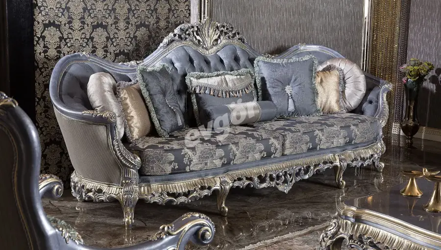Ürgüp Classic Sofa Set - 2