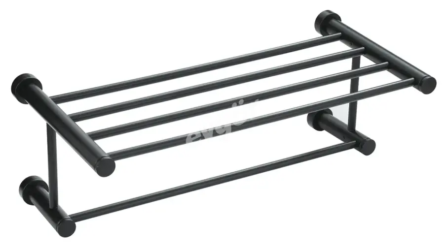 Utopic Mat Siyah Havlu Bar - 1