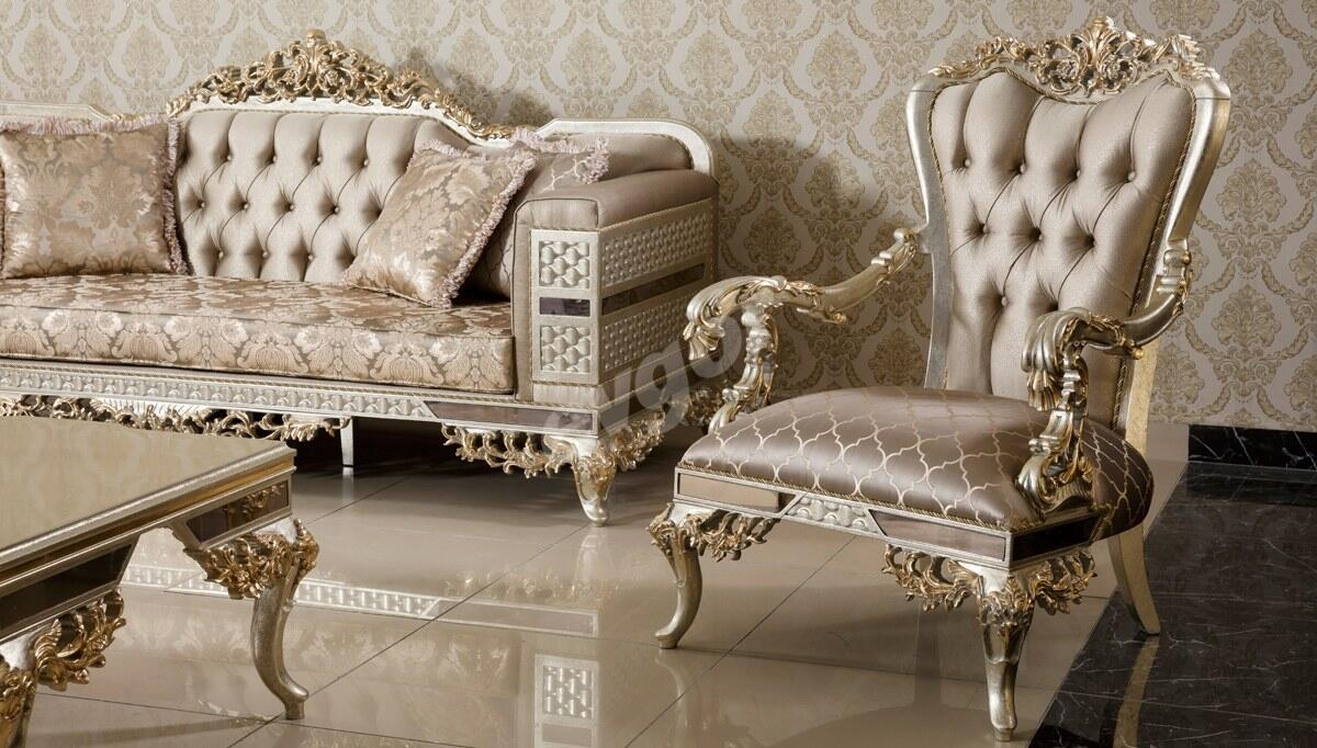 Valide Classic Sofa Set - 6