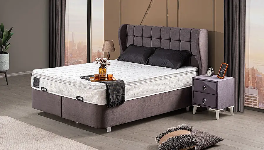 طقم سرير وقاعدة Ventro - 1