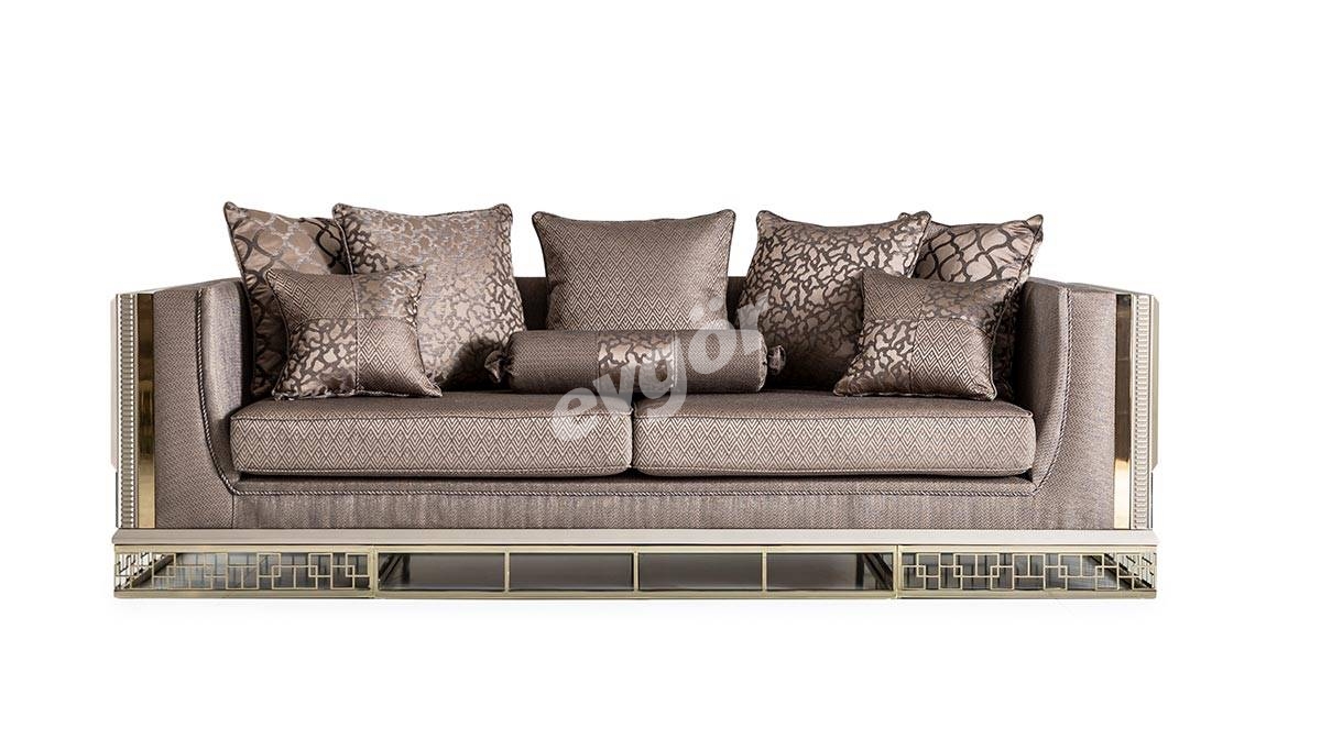Versace Metal Sofa Set - 8