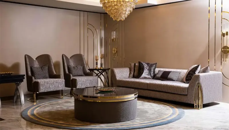 Violas Luxury Sofa Set - 2