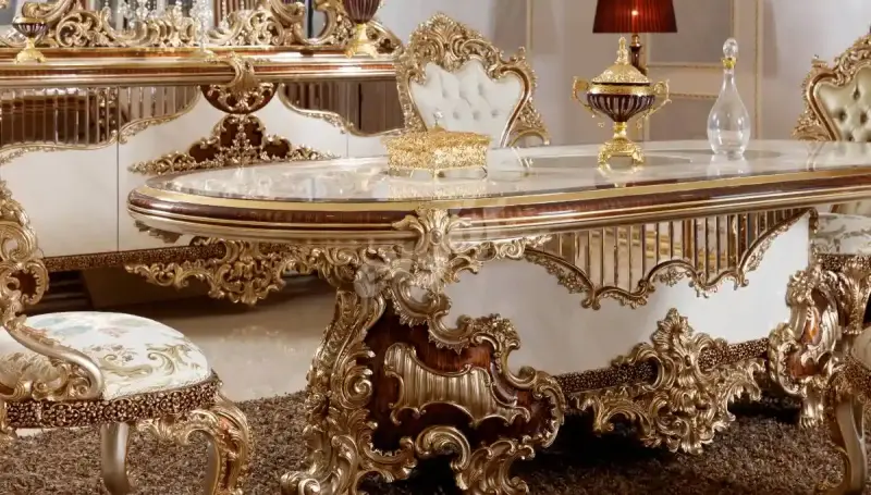 Viyola Klasik Yemek Masası