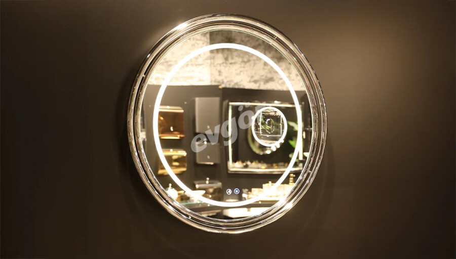 Yansı Chrome Yuvarlak Ayna