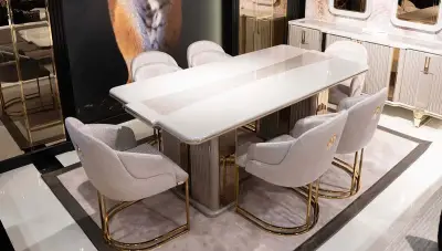 Yasmin Lüks Yemek Masası