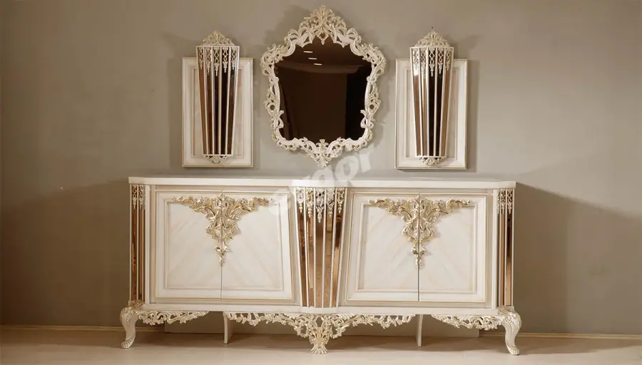 Zarafet Beyaz Klasik Konsol - 1