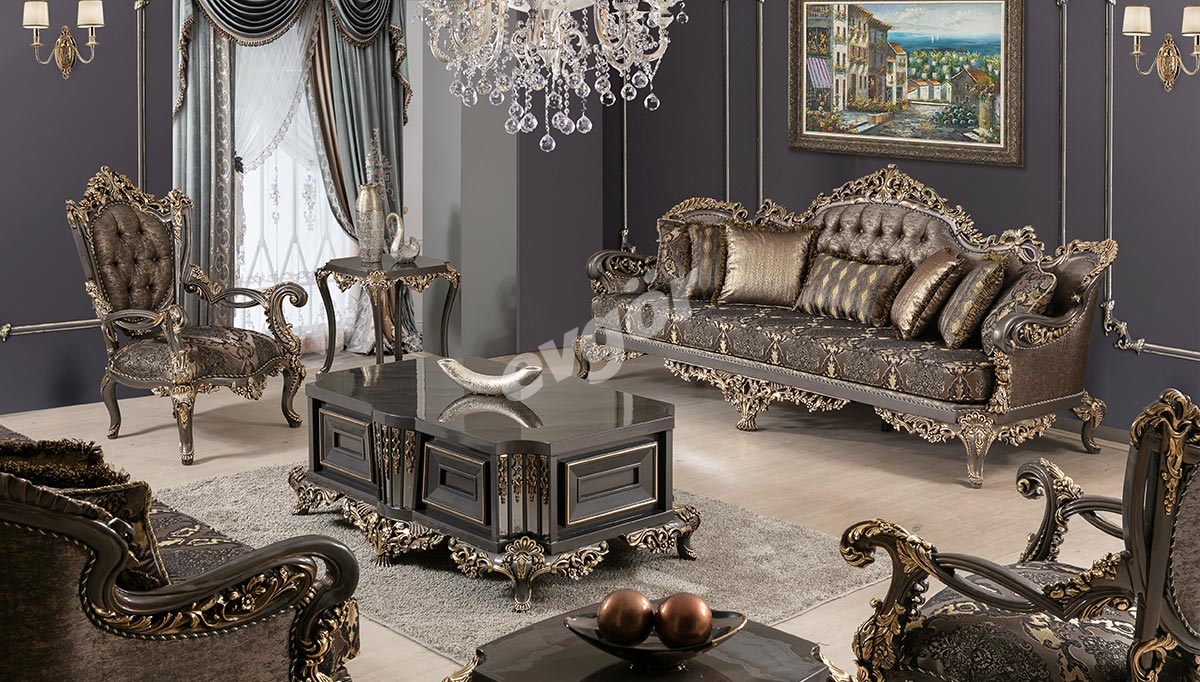 Zerafet Classic Sofa Set - 1