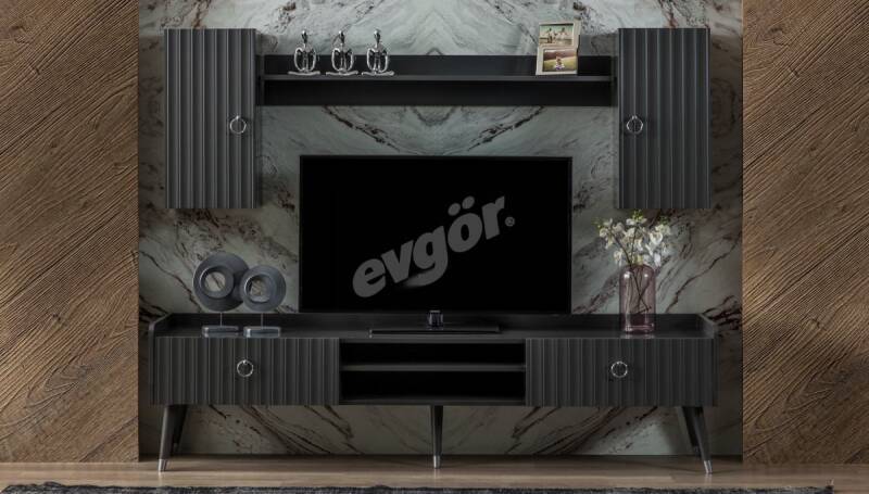 Zenose Antrasit Modern Yemek Odası - 5