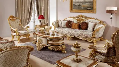 Zerano Oymalı Koltuk Takımı - 1