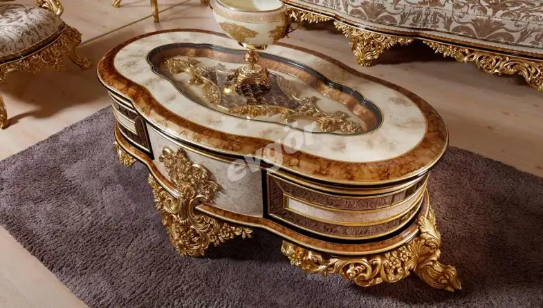 Zerano Oymalı Orta Sehpa - 1